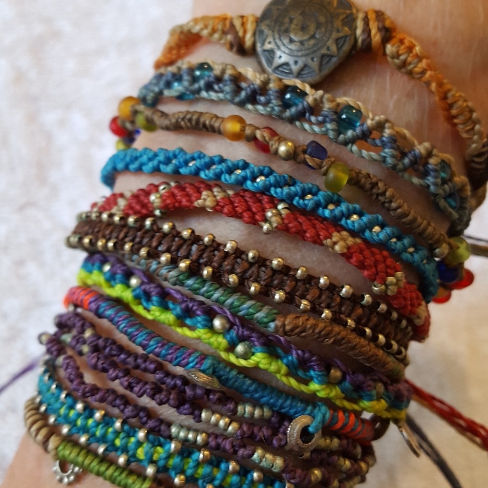 Wakami Guatemalan Wax Thread Bracelets